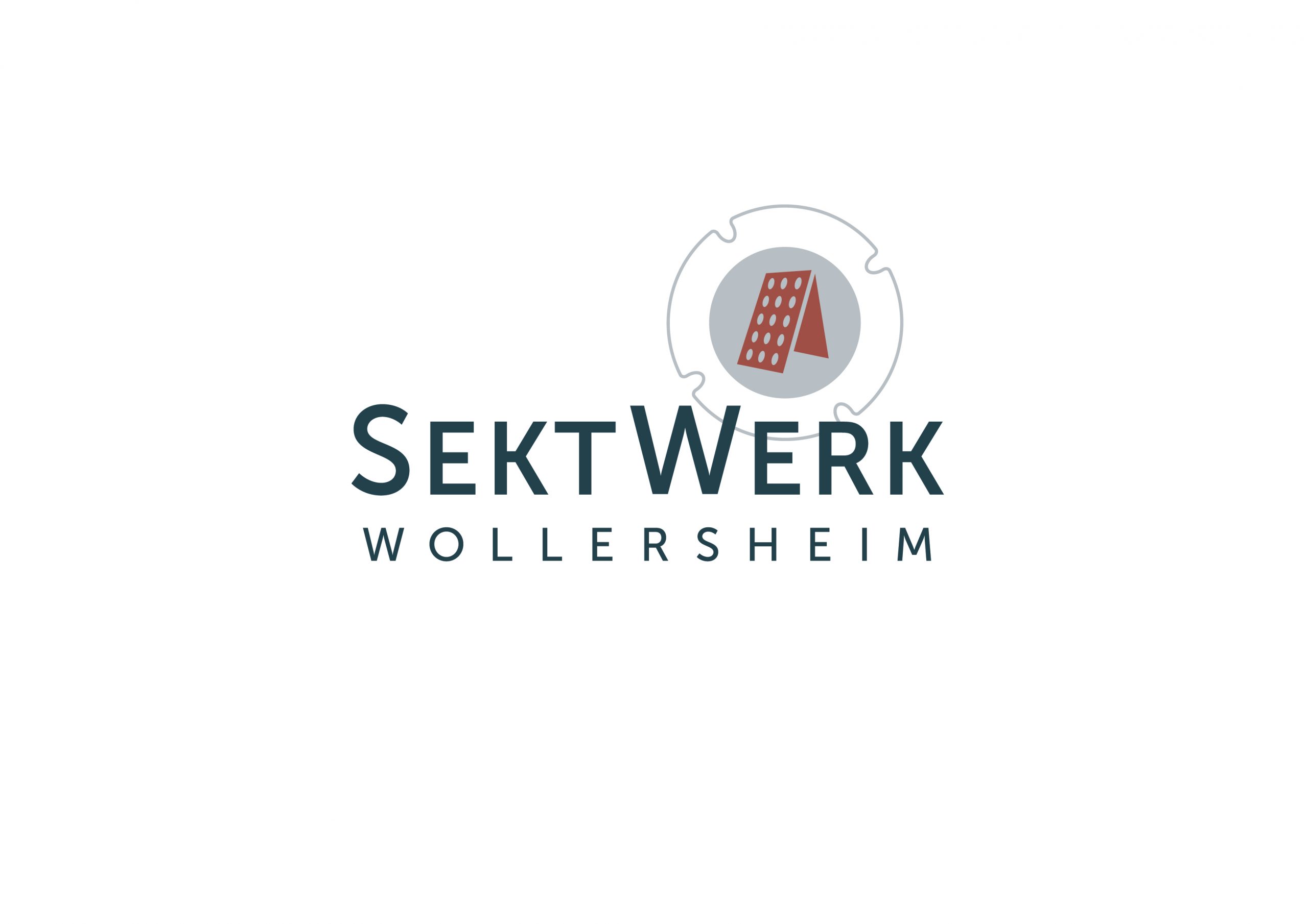 Logo SektWerk Wollersheim mit Rüttelpult